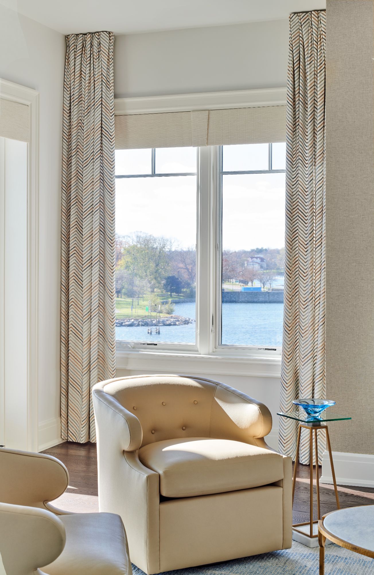 Custom Window Treatment Interior Designer West Lake Hills, TX